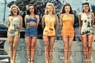Vintage jigsaw puzzle