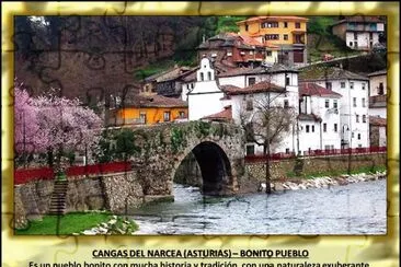 CANGAS DEL NARCEA (ASTURIAS) â€“ BONITO PUEBLO jigsaw puzzle
