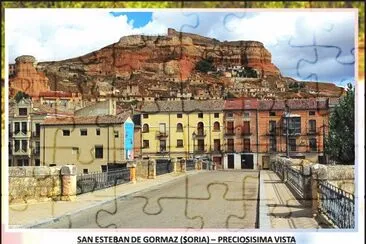 SAN ESTEBAN DE GORMAZ (SORIA) â€“ PRECIOSISIMA VISTA jigsaw puzzle