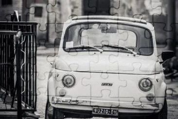 פאזל של vecchia FIAT 500