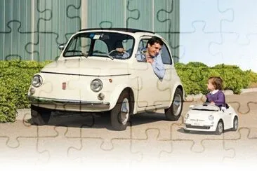 FIAT 500 giocattolo jigsaw puzzle
