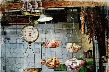 Objetos jigsaw puzzle