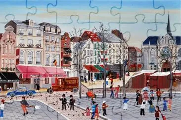 Bruxelles place des Sblons