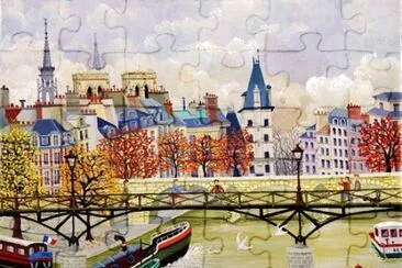 passerelle des arts Paris jigsaw puzzle