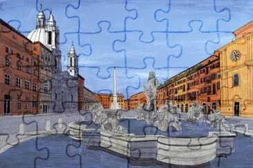 Rome place Navone jigsaw puzzle