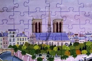Notre-Dame Paris jigsaw puzzle