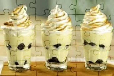 Lemon and blueberries