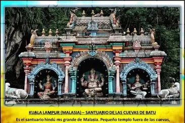 KUALA LAMPUR (MALASIA) â€“ SANTUARIO DE LAS CUEVAS DE BATU jigsaw puzzle