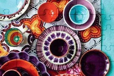 Objetos jigsaw puzzle
