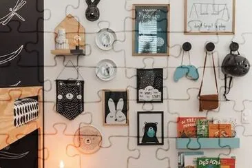 Objetos jigsaw puzzle