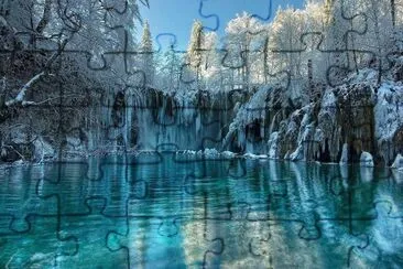 Paisaje de invierno jigsaw puzzle