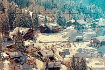 Paisaje de invierno jigsaw puzzle