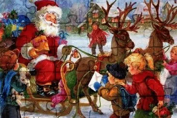 Santa jigsaw puzzle