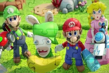 Mario lapin jigsaw puzzle