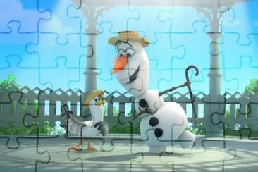Olaf jigsaw puzzle