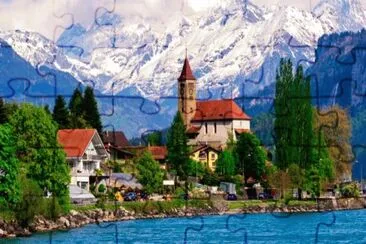 Interlaken-Suiza jigsaw puzzle
