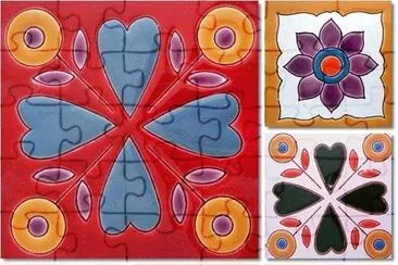 Objetos jigsaw puzzle