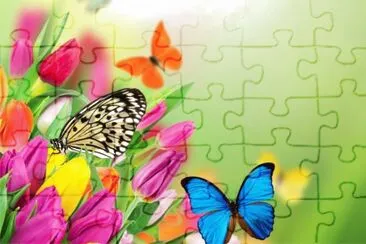ç¹½ç´›èƒŒæ™¯ jigsaw puzzle