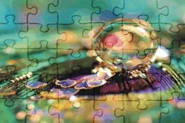 Abstract jigsaw puzzle