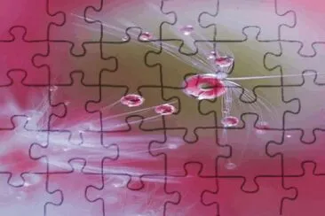 Abstract jigsaw puzzle