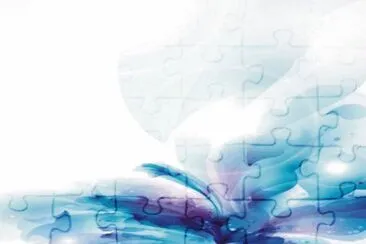 Abstract jigsaw puzzle