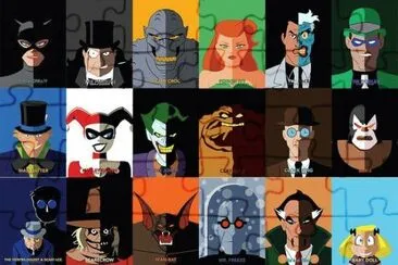 enemigos batman jigsaw puzzle