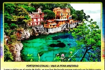 פאזל של PORTOFINO (ITALIA) â€“ VALE LA PENA VIISITARLO