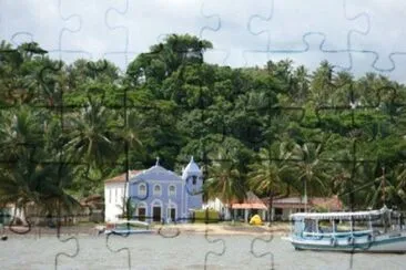 Igrejinha a beira mar