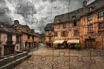 Ciudad medieval- jigsaw puzzle