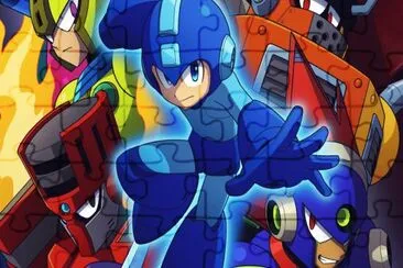 megaman jigsaw puzzle