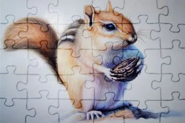 å½©è‰²é‰›ç­†ç•« jigsaw puzzle