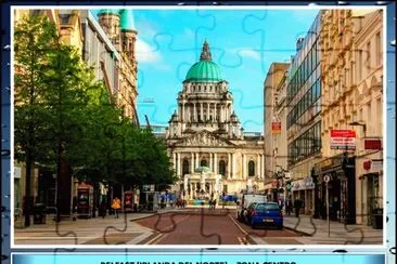 פאזל של BELFAST (IRLANDA DEL NORTE) â€“ ZONA CENTRO