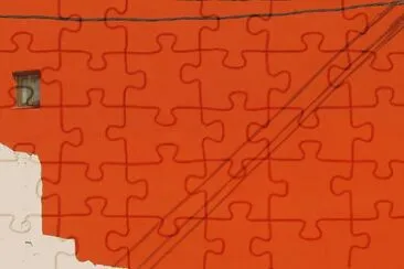 Abstrakt jigsaw puzzle