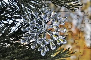 Asterisco de Natal jigsaw puzzle