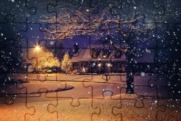 Neve da Meia Noite de Natal