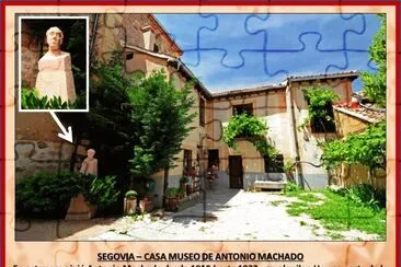 SEGOVIA â€“ CASA MUSEO DE ANTONIO MACHADO jigsaw puzzle