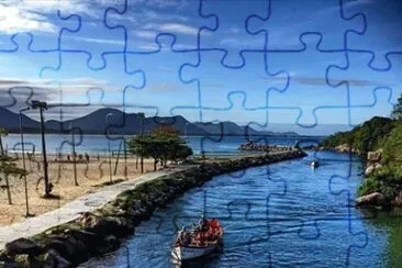 Barra da Lagoa - FlorianÃ³polis jigsaw puzzle