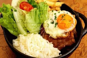 Bife a cavalo
