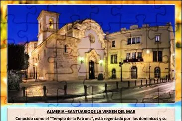 ALMERIA â€“SANTUARIO DE LA VIRGEN DEL MAR jigsaw puzzle
