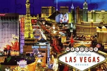 Las Vegas jigsaw puzzle