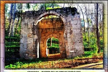 GRANADA â€“ PUERTA DE LAS OREJAS (SIGLO XIII) jigsaw puzzle