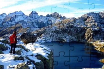 LAGO EN LAS ALTURAS jigsaw puzzle