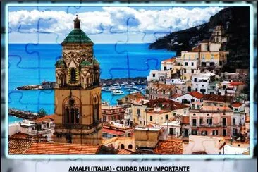 פאזל של AMALFI (ITALIA) - CIUDAD MUY IMPORTANTE