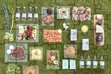 Objetos jigsaw puzzle