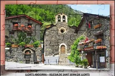 LLORTS ANDORRA â€“ IGLESIA DE SANT SERNI DE LLORTS