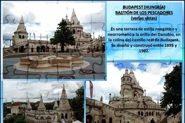 BUDAPEST (HUNGRÃA) - BASTIÃ“N DE LOS PESCADORES jigsaw puzzle