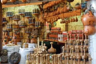Bazaar of the Carpet Weavers 2 jigsaw puzzle