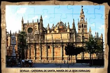 SEVILLA â€“ CATEDRAL DE SANTA. MARÃA DE LA SEDE (GIRALDA) jigsaw puzzle