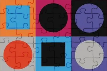 draw jigsaw puzzle