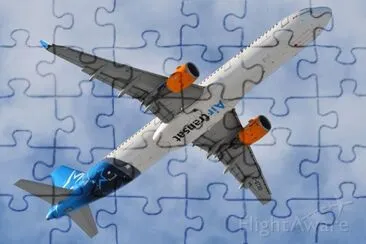 Airtransat Airbus A321 Canada jigsaw puzzle